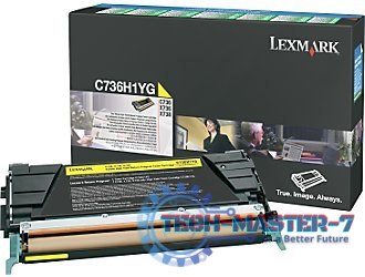 Kaseta z tonerem LEXMARK C736H1YG Yellow