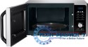 Kuchenka mikrofalowa wolnostojąca SAMSUNG MS23F301TAS (800W /23L /Stalowo-czarny)
