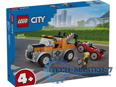 LEGO 60435 City - Samochód pomocy drogowej i naprawa sportowego auta