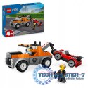 LEGO 60435 City - Samochód pomocy drogowej i naprawa sportowego auta