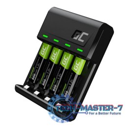 Ładowarka VitalCharger + 4x akumulatory AAA 800mAh