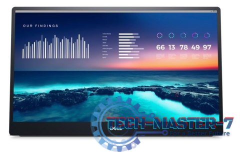 Monitor DELL 210-BHQQ (14" /IPS /60Hz /1920 x 1080 /Srebrno-czarny )
