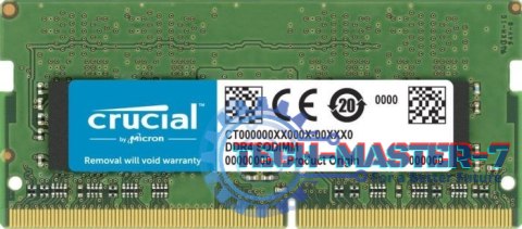 Pamięć CRUCIAL (SODIMM/DDR4/32 GB/3200MHz/22 CLCL/SINGLE)