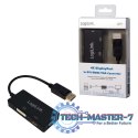 Przejściówka LOGILINK CV0109 Display Port - HDMI - VGA - DVI