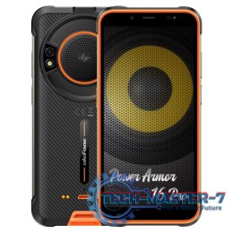 Smartphone ULEFONE Power Armor 16 Pro 4/64 GB Pomarańczowy 64 GB Czarno-pomarańczowy UF-PA16P/OE