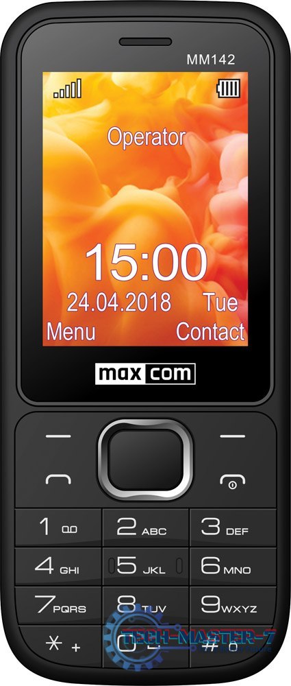 Telefon MAXCOM MM142 Dual SIM Czarny