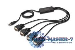 Adapter DIGITUS DA-70159 USB 2.0 - 4 x RS232