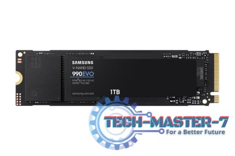 Dysk SSD SAMSUNG 990 EVO 1 TB 990 EVO (M.2 2280″ /1 TB /PCI Express 4.0 /5000MB/s /4200MB/s)
