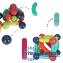 Klocki magnetyczne magnetic sticks duże patyczki dla małych dzieci 50 elementów