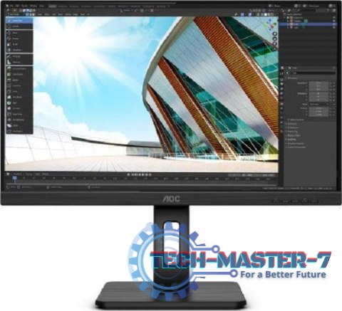 Monitor AOC U27P2 (27" /IPS /60Hz /3840 x 2160 /Czarny)