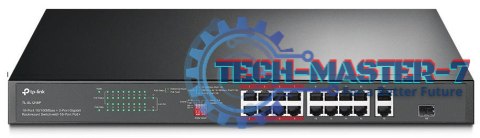 Przełącznik TP-LINK TL-SL1218P (16x 10/100 PoE+ )