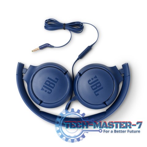 Słuchawki z mikrofonem Na głowę JBL Tune 500 Niebieski (3.5 mm minijack wtyk/Niebieski) Słuchawki z mikrofonem Na głowę JBL Tune 500 Niebieski (3.5 mm minijack wtyk/Niebieski)