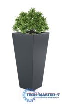 Designerska donica MONUMO SLIM LINE M Antracytowa MONUMO