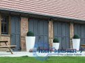 Designerska donica MONUMO SLIM LINE S Antracytowa MONUMO