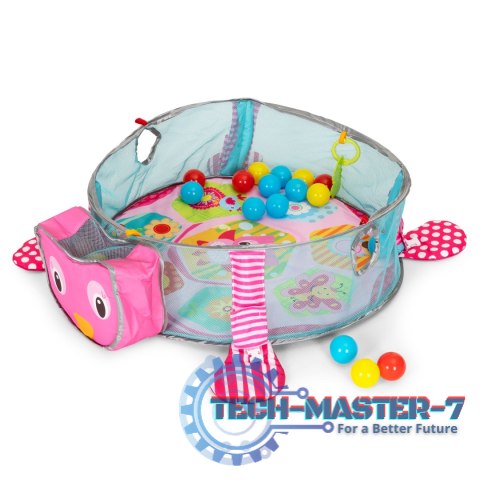 Duża mata edukacyjna 3w1 kojec 30 piłek 0+ ECOTOYS ECOTOYS Duża mata edukacyjna 3w1 kojec 30 piłek 0+ ECOTOYS ECOTOYS