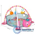 Duża mata edukacyjna 3w1 kojec 30 piłek 0+ ECOTOYS ECOTOYS