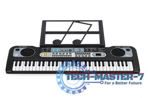 Duży keyboard pianino z mikrofonem dla dzieci + zasilacz MULTISTORE Duży keyboard pianino z mikrofonem dla dzieci + zasilacz MULTISTORE