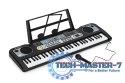 Duży keyboard pianino z mikrofonem dla dzieci + zasilacz MULTISTORE