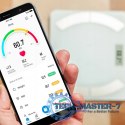 Inteligentna waga łazienkowa bluetooth Eldom TWO500 czarna ELDOM