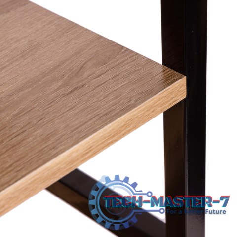 Reał loftowy wysoki 5 półek metal MDF ModernHome ModernHome Reał loftowy wysoki 5 półek metal MDF ModernHome ModernHome
