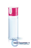 Butelka filtrująca Brita Fill&Go różówa + 4 filtry MicroDisc