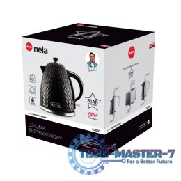 Czajnik ELDOM C265C (1.7L /2000W /Czarno-stalowy )