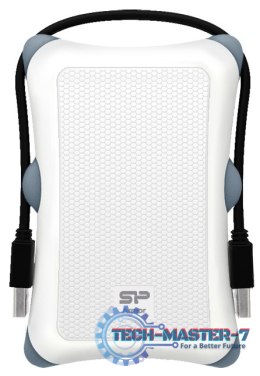 Dysk twardy zewnętrzny SILICON POWER Armor A30 1 TB Biały SP010TBPHDA30S3W