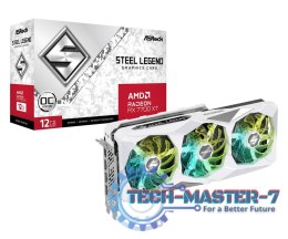 Karta graficzna ASROCK Radeon RX 7700 XT STEEL LEGEND OC 12G GDDR6 (RX7700XT SL 12GO)