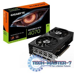 Karta graficzna GIGABYTE GeForce RTX 4070 Windforce 2X OC 12GB GDDR6X (GV-N4070WF2OC-12GD)