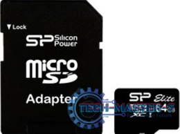Karta pamięci SILICON POWER 64 GB Adapter SD