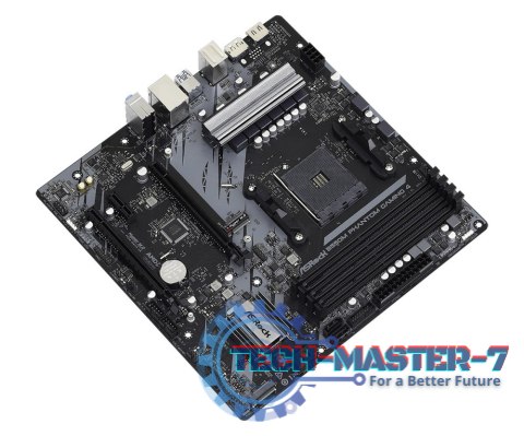 Płyta główna ASROCK B550M PHANTOM GAMING 4 Socket AM4 microATX Płyta główna ASROCK B550M PHANTOM GAMING 4 Socket AM4 microATX
