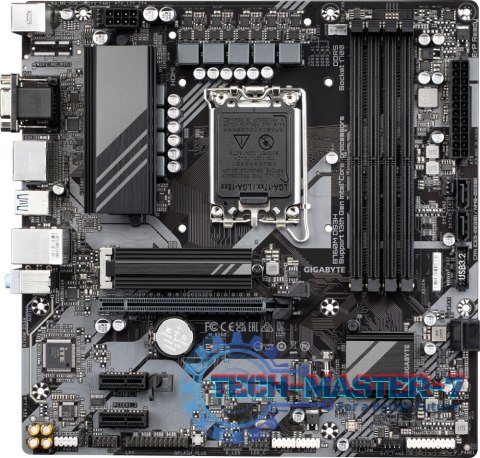 Płyta główna GIGABYTE B760M DS3H LGA1700 microATX Płyta główna GIGABYTE B760M DS3H LGA1700 microATX