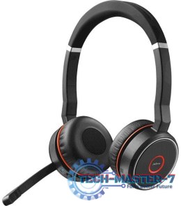 Słuchawki bezprzewodowe JABRA Evolve 75 SE Link 380a MS Stereo Stand (Czarny)
