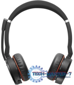 Słuchawki bezprzewodowe JABRA Evolve 75 SE Link 380a MS Stereo Stand (Czarny)