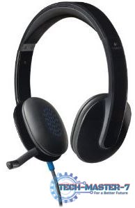 Słuchawki z mikrofonem LOGITECH H540 Czarny Czarny