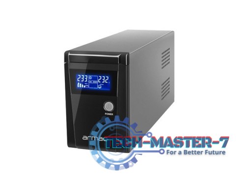 Zasilacz awaryjny ARMAC O/650E/LCD 650VA Zasilacz awaryjny ARMAC O/650E/LCD 650VA