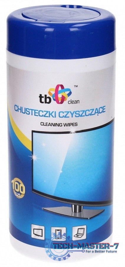 Clean Chusteczki nasączone 100 sztuk tuba