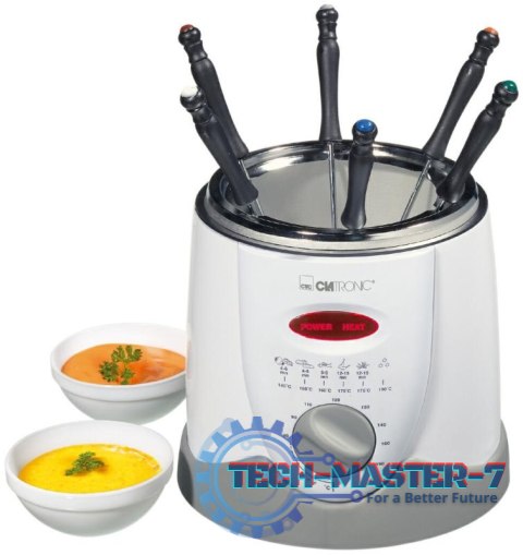 Frytkownica CLATRONIC FFR 2916 (1l /840W /Biało-szary ) Frytkownica CLATRONIC FFR 2916 (1l /840W /Biało-szary )