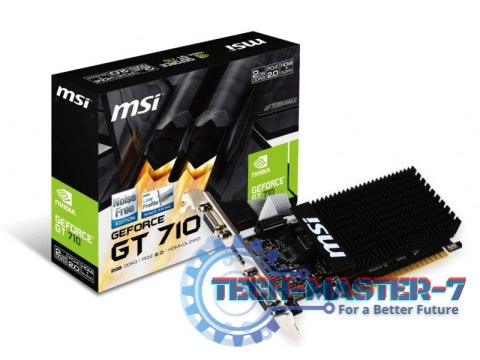 Karta graficzna MSI GeForce GT 710 Low Profile 2GB DDR3 (GT 710 2GD3H LP) Karta graficzna MSI GeForce GT 710 Low Profile 2GB DDR3 (GT 710 2GD3H LP)