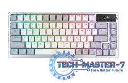 Klawiatura Bezprzewodowa ASUS ROG Azoth White NX OLED