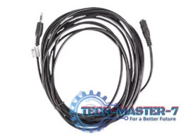 LANBERG CA-MJFJ-10CC-0050-BK 5m /s1x MiniJack 3.5 mm (wtyk) 1x MiniJack 3.5 mm (gniazdo)