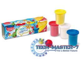 Masa plastyczna ciastolina 4x114g 4 kolory podstawowe Creative Maped