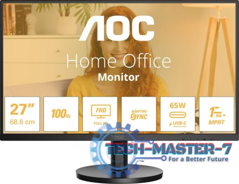 Monitor AOC 27B3CA2 (27" /IPS /100Hz /1920 x 1080 /Czarny)