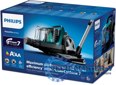 Odkurzacz bezworkowy PHILIPS FC9555/09 (900W /Zielono-czarny ) Odkurzacz bezworkowy PHILIPS FC9555/09 (900W /Zielono-czarny )