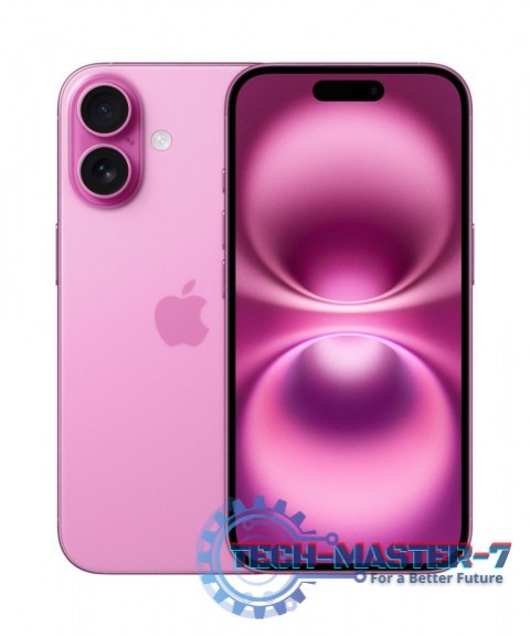 Smartphone APPLE iPhone 16 128 GB Różowy MYEA3HX/A