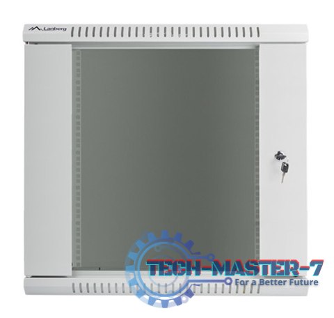 Szafa instalacyjna wisząca 19'' 12U 600X450mm szara (drzwi szklane) Szafa instalacyjna wisząca 19'' 12U 600X450mm szara (drzwi szklane)