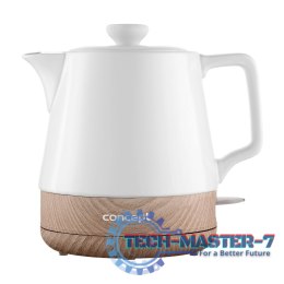 Czajnik CONCEPT RK0060 Biały (1L /1200W /Biały )