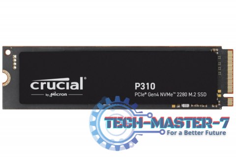 Dysk SSD CRUCIAL CT1000P310SSD8 (M.2 2280″ /1 TB /PCI Express /7100MB/s /6000MB/s)