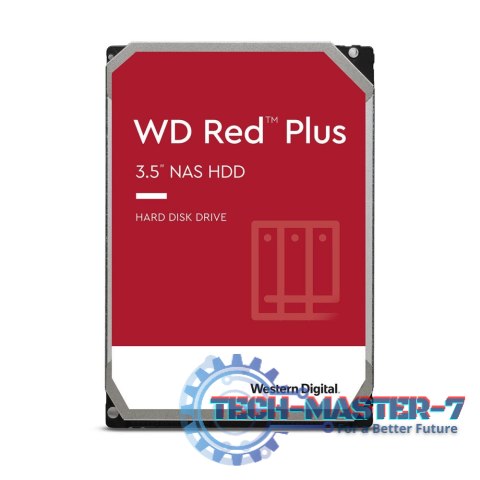 Dysk twardy WD Red Plus 12 TB 3.5" WD120EFBX