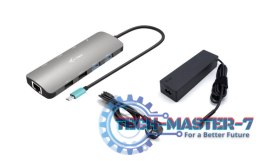 I-TEC C31NANOHDM2D100 (Szary /USB Typu C/Thunderbolt 3 )